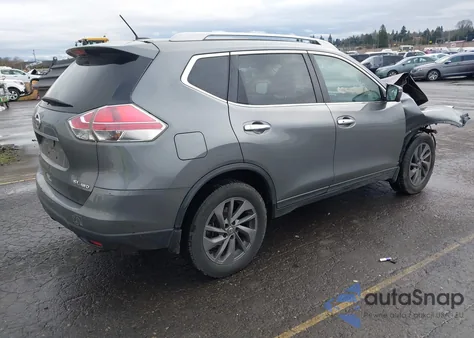 2016 Nissan Rogue Sl z USA, uszkodzony, nr VIN 5N1AT2MV9GC843258